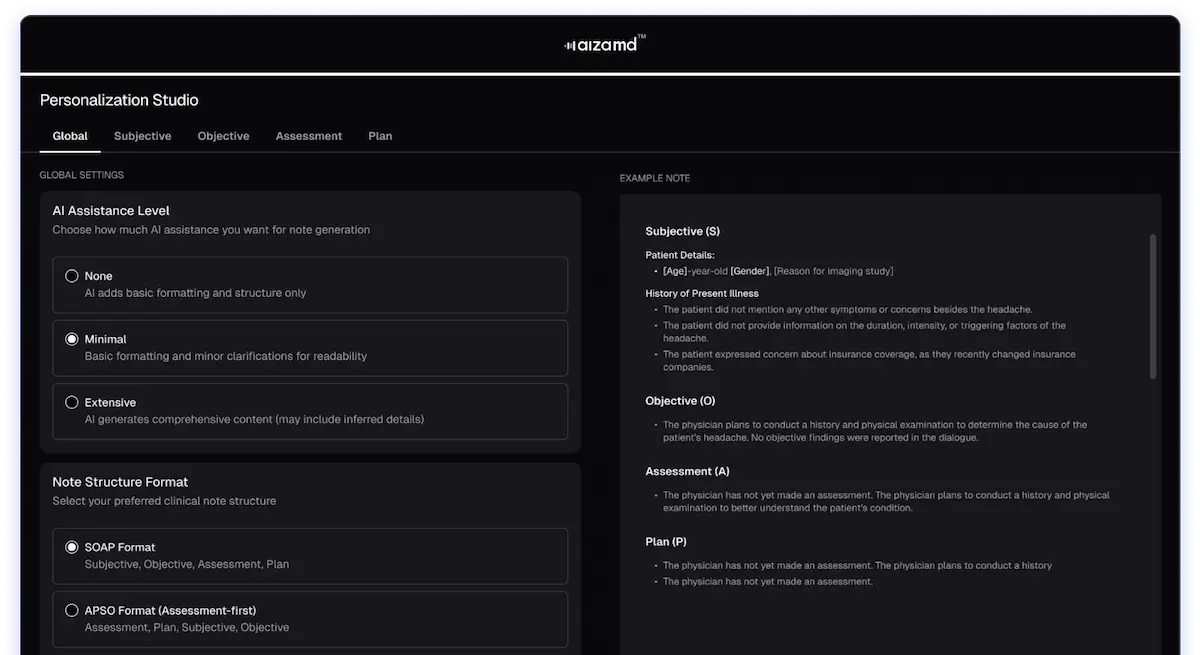 Customization Studio